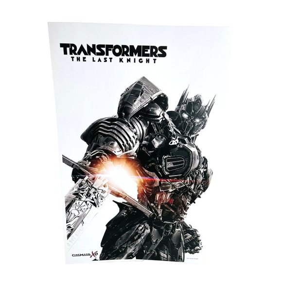 Transformers The Last Knight 2017 Cinemark XD Promo 2 Movie Posters 17 x 11 - Picture 2 of 9